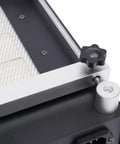 High Power Soldering Hot Plate 110V 450W with LED Digital PID Temperature Control, Large 4.72x4.72 Inch Heating Surface, corner view