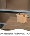 30 Pack Brown Kraft Corrugated Shipping Boxes For Mailing And Small Biz Storage Heavy Duty Packaging Durable Mailers on table