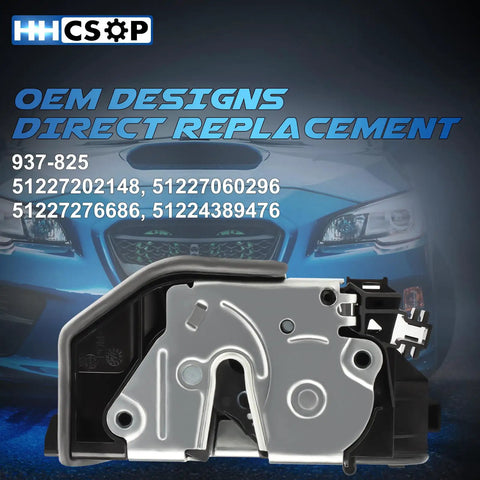 Rear Right Passenger Side Power Door Lock Actuator Motor For BMW 2003 Through 2019 Models detailed close up view