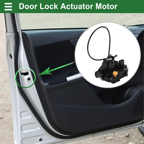 Rear Left Driver Side Power Door Lock Actuator Motor Door Latch Assembly For Chevrolet HHR 2008 2011 With Cable 20791794