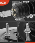 Detail view of Heavy Duty Vacuum Brake Booster Fits Ford Edge 2007 To 2010 And Lincoln Mkd 2007 To 2010 And Mazda CX9 with bolt fittings.