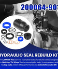 Hydraulic Seal Rebuild Kit For TM M And J Series Pallet Jacks, All-In-One Pump And Ram Reseal Kit, Replacement Parts MU200064-901