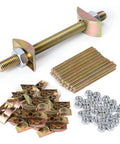 10 Pack M8x100mm Countertop Connector Bolts Drawbolt Fasteners For Countertops And Furniture Built To Last Durable Steel Build Easy Install