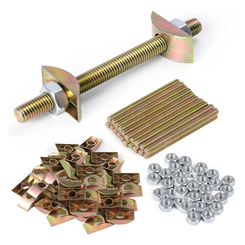 10 Pack M8x100mm Countertop Connector Bolts Drawbolt Fasteners For Countertops And Furniture Built To Last Durable Steel Build Easy Install
