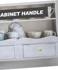 Vintage Butterfly Cabinet Knob Drawer Pull For Cabinets And Furniture on white wooden cabinet with gold butterfly design.