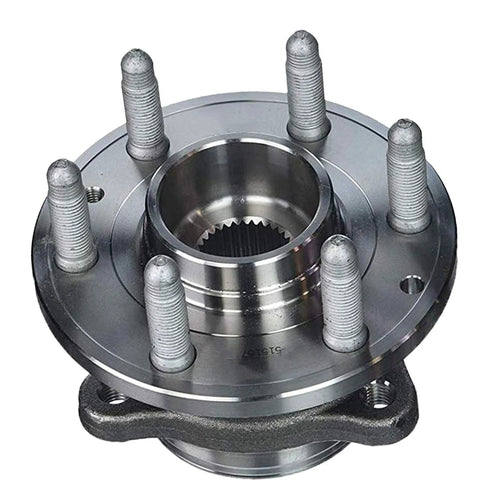 Beefy Front Wheel Bearing And Hub Assembly For 2015 Through 2021 Chevrolet Colorado And 2015 Through 2021 GMC Canyon 4WD 6 Lug OE Direct Replacement Heavy Duty 4x4 Wheel Hub Kit With Low Runout And Quiet Operation.