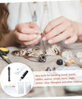 Mini Electric Drill Set For Jewelry Making And Crafting With USB Powered Mini Drill Twist Bits And PCB Accessories For Wood Engraving DIY Projects At Home in use for crafting