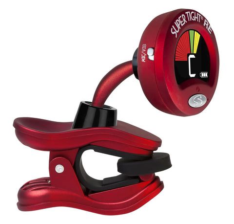ST-2 Multi Instrument Chromatic Tuner With Rechargeable Battery And Eco Friendly Design featuring red clip and screen display