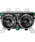 Ford Racing 15-17 Mustang GT Performance Pack Boost Gauge Kit with oil pressure and vacuum boost gauges, front view