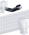 Clear Pegboard Clips For 1/4 Peg Hooks And Slatwall No Fuss Inventory Clips Peg Locks For Retail Hooks On Peg Board And Slat Wall Panels Ideal For Store Displays 100 Pack