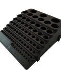 Side view of All In One CNC Tool Storage Case for Milling Cutters Reamers and Drill Bits Organizer with durable PP construction.