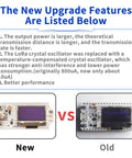 Top Shelf Esp32 S3 LoRa V3 Module Board Packing Rad Sx1262 Long Range Radio And Tough 3000Mah Battery Hub comparison of new and old versions.