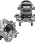 Four Wheel Hub Bearing Assembly Set For 2013-2019 Nissan Sentra Front And Rear Hubs With 5 Lugs Includes 2 Front Bearings And 2 Rear Bearings