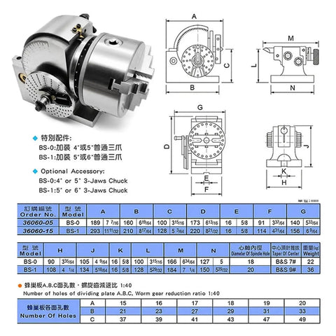 Industrial Grade CNC Dividing Head With 128Mm Center Height And 160Mm Three Jaw Chuck, Built Like A Tank 4Th Rotary Axis Milling Rig, detailed specifications.