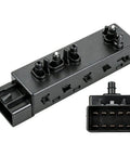 Heavy Duty 8 Way Front Left Power Seat Switch Upgrade With 10 Pin Connector 25974714 Replacement Recline Adjuster For GM Cars