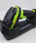 Hardcore Rugged Cordless Barcode Scanner Kit Built For The Grind With Direct Part Marking And Bluetooth 2D 1D Imager Includes Charging Cradle