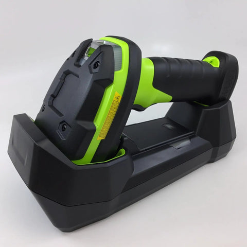 Hardcore Rugged Cordless Barcode Scanner Kit Built For The Grind With Direct Part Marking And Bluetooth 2D 1D Imager Includes Charging Cradle
