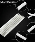 144 Pcs Round Soapstone Pen Refills For Welding And Metal Fabrication, Textile Marking And Construction, close-up details