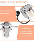 Bathroom Exhaust Fan Motor Replacement Kit For 769RL And 763RL Series 70 CFM Airflow Fits 757 765RL 769RFT R01 Models