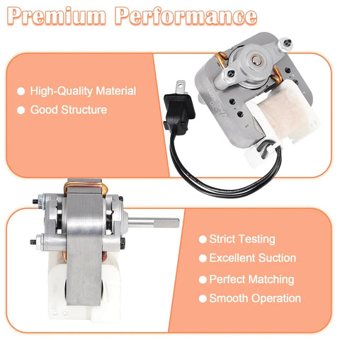 Bathroom Exhaust Fan Motor Replacement Kit For 769RL And 763RL Series 70 CFM Airflow Fits 757 765RL 769RFT R01 Models