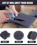 15 Piece Scuff Pad Kit For Auto Body Work General Fine And Ultra Fine Manual Scrubbin Pads cut into shapes for repair