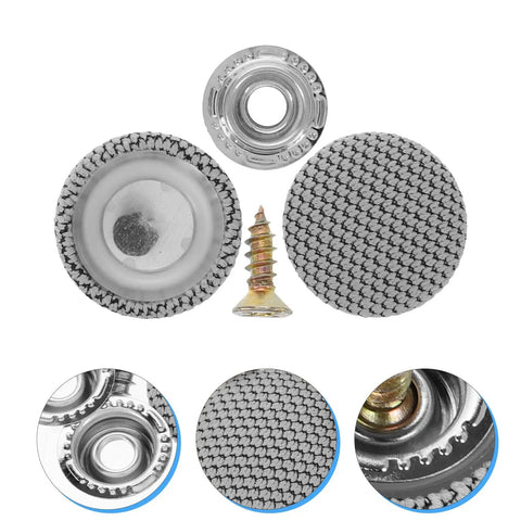 Roof Headliner Repair Pins Set 50 Pieces Gray Flannelette Interior Ceiling Fabric Fix For Sagging Convertible Tops And Automotive Trim Restoration Easy DIY Install.