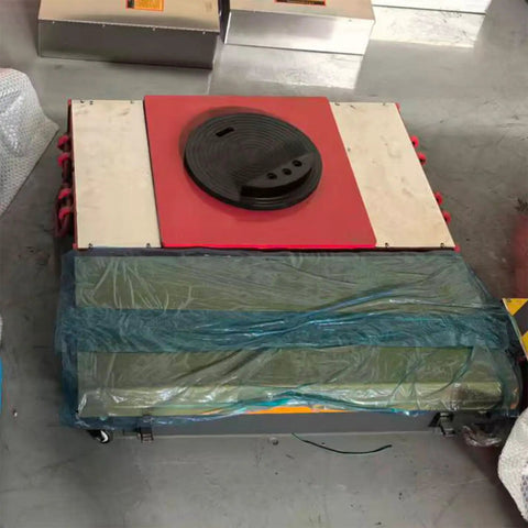 Rock Steady Electric Skates Mover With Wireless Remote Control Industrial Dolly top view showing heavy-duty design and anti-skid features.