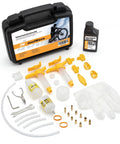 Pro Grade Hydraulic Brake Bleed Kit With 150ml Mineral Oil And CNC Brass Adapters For Shimano Magura TEKTRO TRP set