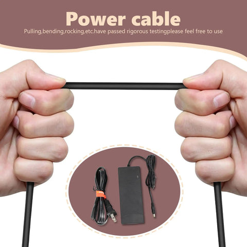 54.6V 2A Ebike Charger For 48V Lithium Battery Packs With 5 Adapter Plugs Universal Replacement Fast Charge UL Listed Safe And Efficient Power Supply For Most 48V E Bikes And Scooters Keeps You Rolling Longer Easy To Use