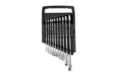 10 Piece 12 Point Metric Combination Wrench Set With Off Corner Loading For Maximum Grip, Beefy Chrome Alloy Steel Build, Corrosion Resistant