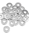 M6 Flat Washers Set 18mm Outer Diameter 1.6mm Thick Stainless Steel 304 A2 Pack Of 20 For M6 Screws Bolts Nuts