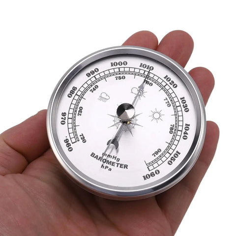 High Precision Indoor Barometer For Home Weather Tracking And Fishing Prep Easy Read Dial Gauge For Air Pressure