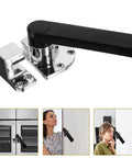 Heavy Duty Zinc Alloy Cooler Door Handle Latch with sleek minimalist black finish for walk-in coolers and freezers.