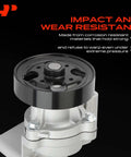 Straight Shooter Heavy Duty Engine Water Pump With Gasket And Pulley For Nissan Altima Rogue Sentra X Trail L4 2 5 Liter, showcasing durable design.