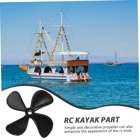 Pair Of High-Strength RC Boat Propeller Shaft Set For Fishing And Simulation Boats Replacement Parts With propeller image