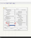 Settings screen for programming the Dual Band Mobile Transceiver 25W VHF UHF VOX Car Radio for Vehicle Use, Truck Ready Ham Radio With Cable.