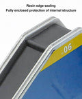 Close-up of Super Strong 50Kg Magnetic Welding Jig Holders Set For Steel Pipes, showing resin edge sealing and enclosed structure.