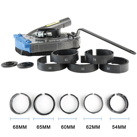 Aluminum Dust Shroud For 7 Inch Angle Grinders Universal Fit For Most 7 Inch Grinders And Diamond Cup Wheels Dust Guard With Brush