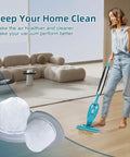 Replacement Vacuum Filter Set For Featherweight Stick Vacuum 2033 Series includes mesh and foam filters with vacuum in use