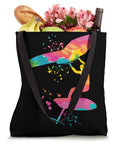 Tie Dye Wing Foil Tote Bag For Wingsurfing And Wingboarding Dope Gear Carryall For Coaches And Fans with groceries