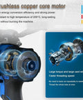 Brushless copper core motor of Heavy Duty Cordless Automatic Wire Tugger Fish Tape for fast electrical cable pulling.
