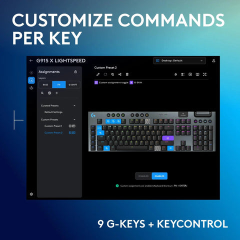 Full Size Wireless Gaming Keyboard Featuring Legit Clicky Switches And Seamless Tri Mode Pairing For PC Gamers Seeking Zero Latency Delays And Truly Smooth Customization Flow with customizable key assignments.