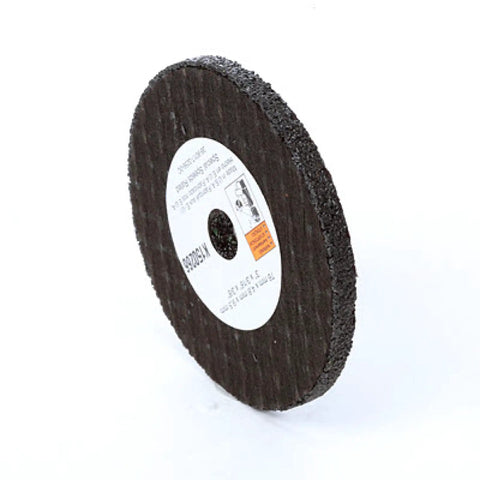 Green Corps Pro Grade Reinforced Weld Grinding Wheel 3 In Diameter, 0.22 In Thick, 3/8 In Arbor, 5 Pack, Resin Bonded