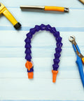 Plastic Air Hose Nozzle Fits Milling Machine Air Compressor Sick Design Cleans Dust Fast Cooling And Portable Misting System Ideal For Drill Mill Engraver Needs Airflow Keeps Gear Chill Heavy Duty Work Badass Pressure Super Solid purple flexible nozzle with orange tip