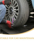 Lightweight Zinc Alloy Thread Repair Tool Kit with Helicoil Inserts for Car Maintenance in use on tire rim
