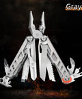 All In One EDC Multitool With Pliers And Fire Starter 20 Function Kit With Replaceable 5Cr15MoV Blade Wire Cutters