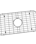 Black Stainless Steel Sink Grid For Kitchen Sinks 24 15/16 By 13 1/8 Inch Pro Grade Bottom Protector And Grate, Corrosion Resistant