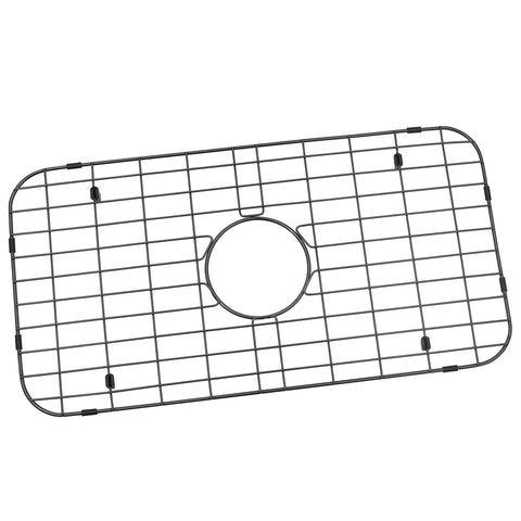 Black Stainless Steel Sink Grid For Kitchen Sinks 24 15/16 By 13 1/8 Inch Pro Grade Bottom Protector And Grate, Corrosion Resistant