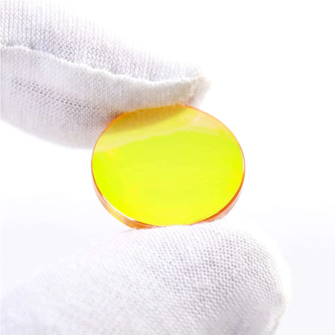 CNCOLETECH CO2 laser lens, 20mm diameter, 63.5mm focal length, ZnSe focusing lens for engraving/cutting
