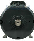Front view of a Heavy Duty Compressor Electric Motor 5HP Single Phase 230V 184T Frame designed for reliable air pump performance.